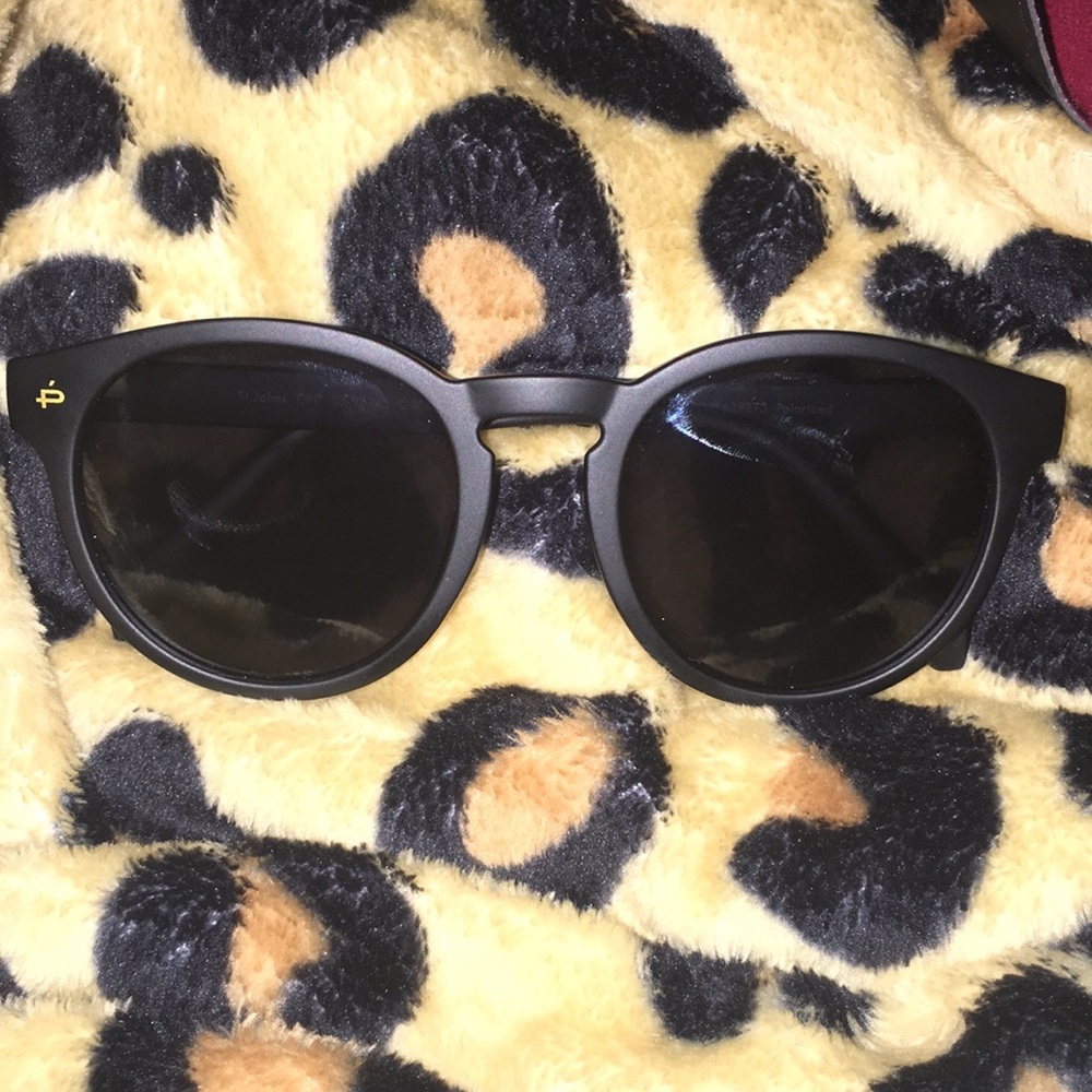 Matte black prive revaux sunglasses